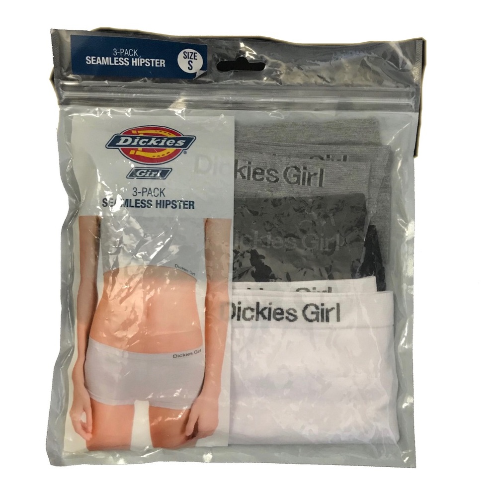 three seamless hipster underwear